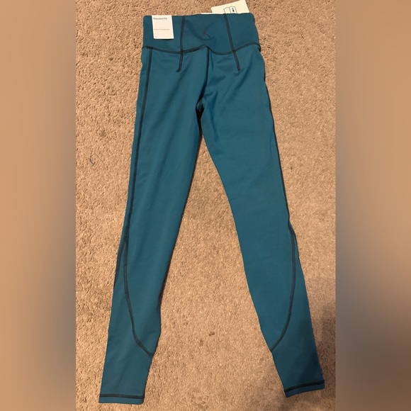 XS NWT Nike Women's Air Jordan Sport Leggings "Teal"/ "Sky J Teal” Standard Fit - Picture 4 of 6